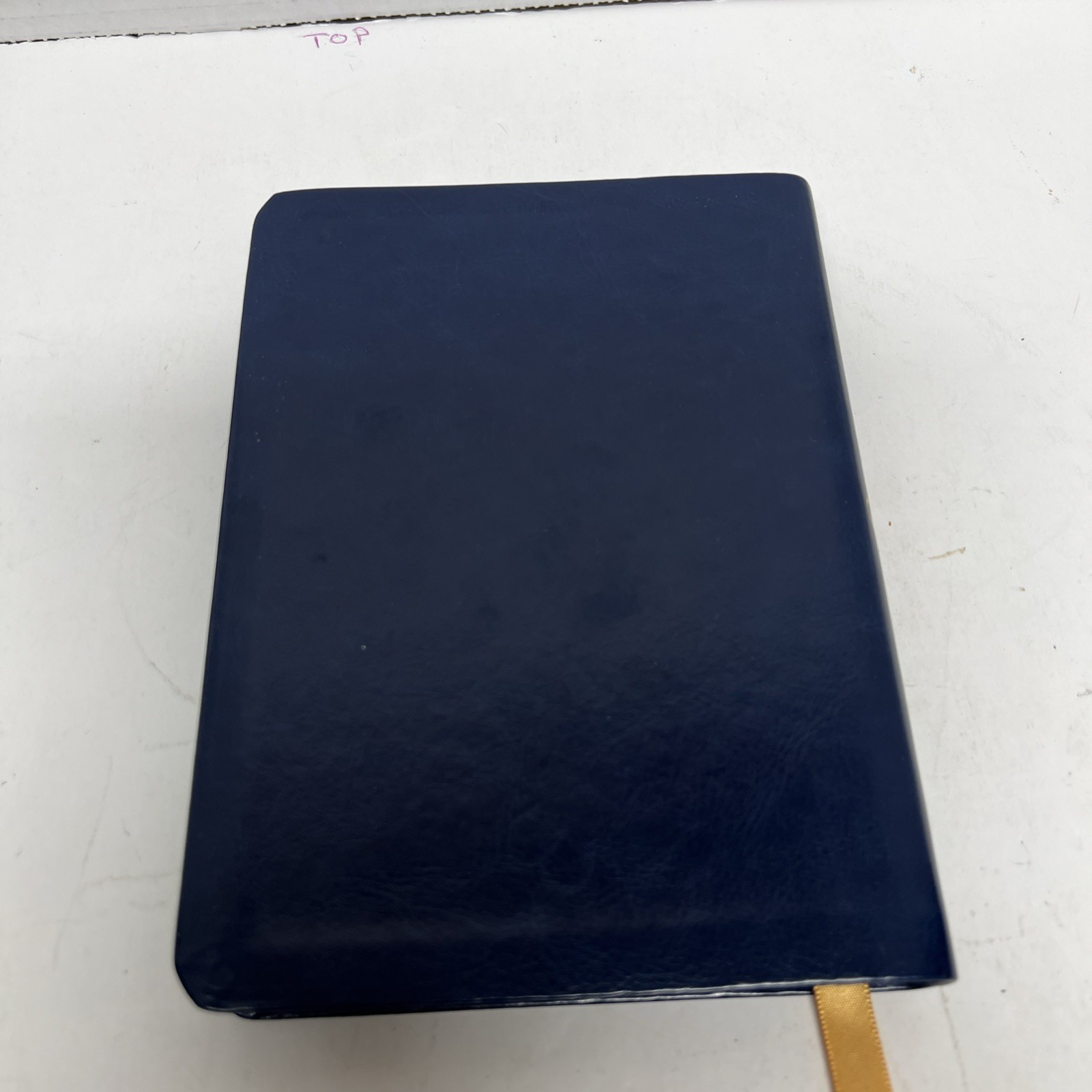 The Holy Hour Meditations For Eucharist Adoration Navy Blue Leather/Gold 2022