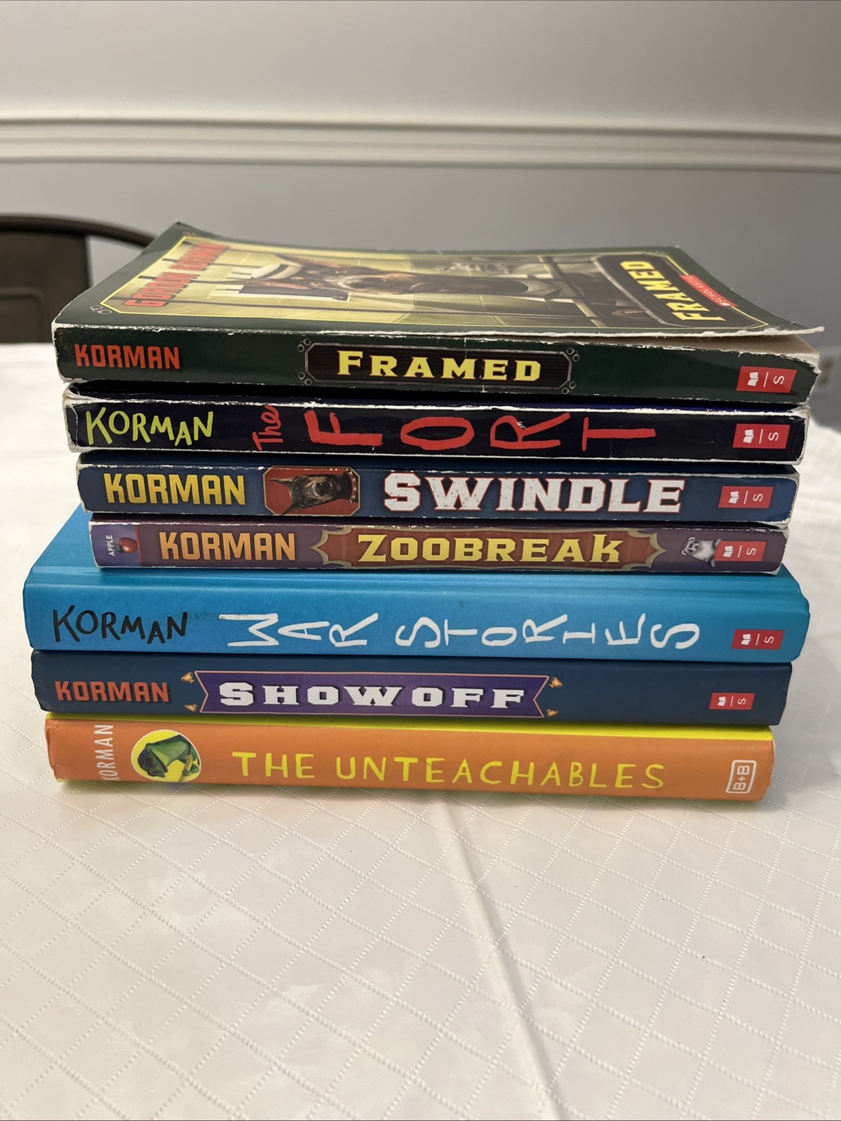 Gordon Korman – 7 Book Lot