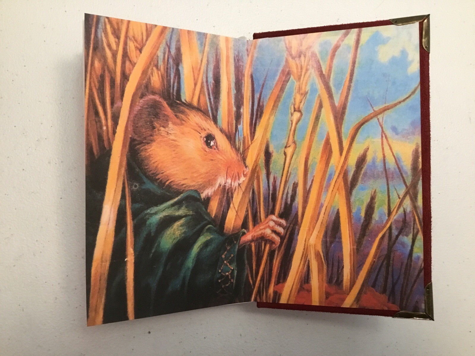 Redwall, Brian Jacques, Special Hardcover Edition, Custom Bound in Sudede