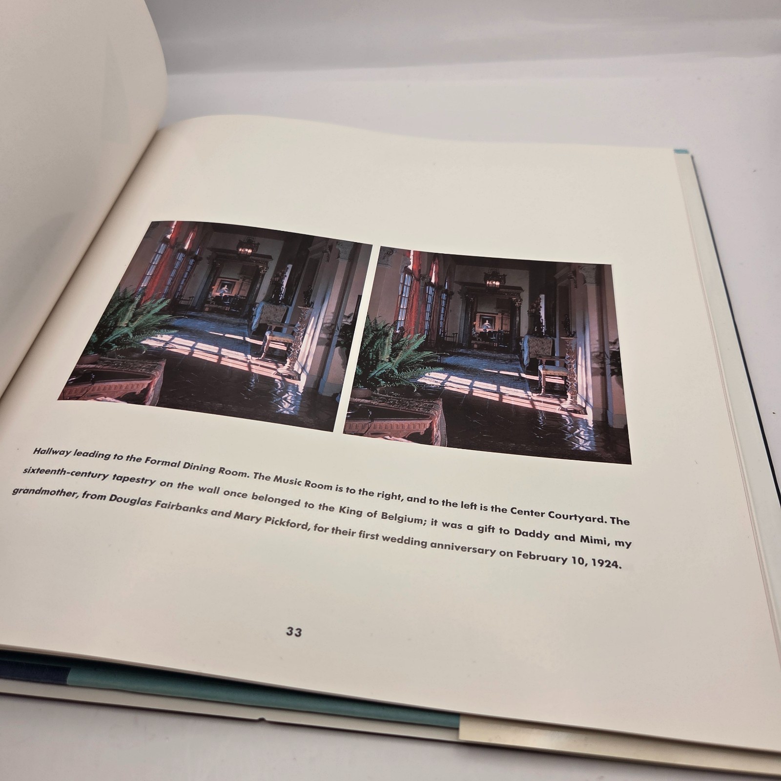 3-D Hollywood Book 1992 Harold Lloyd Photos Marilyn Monroe Vintage HC
