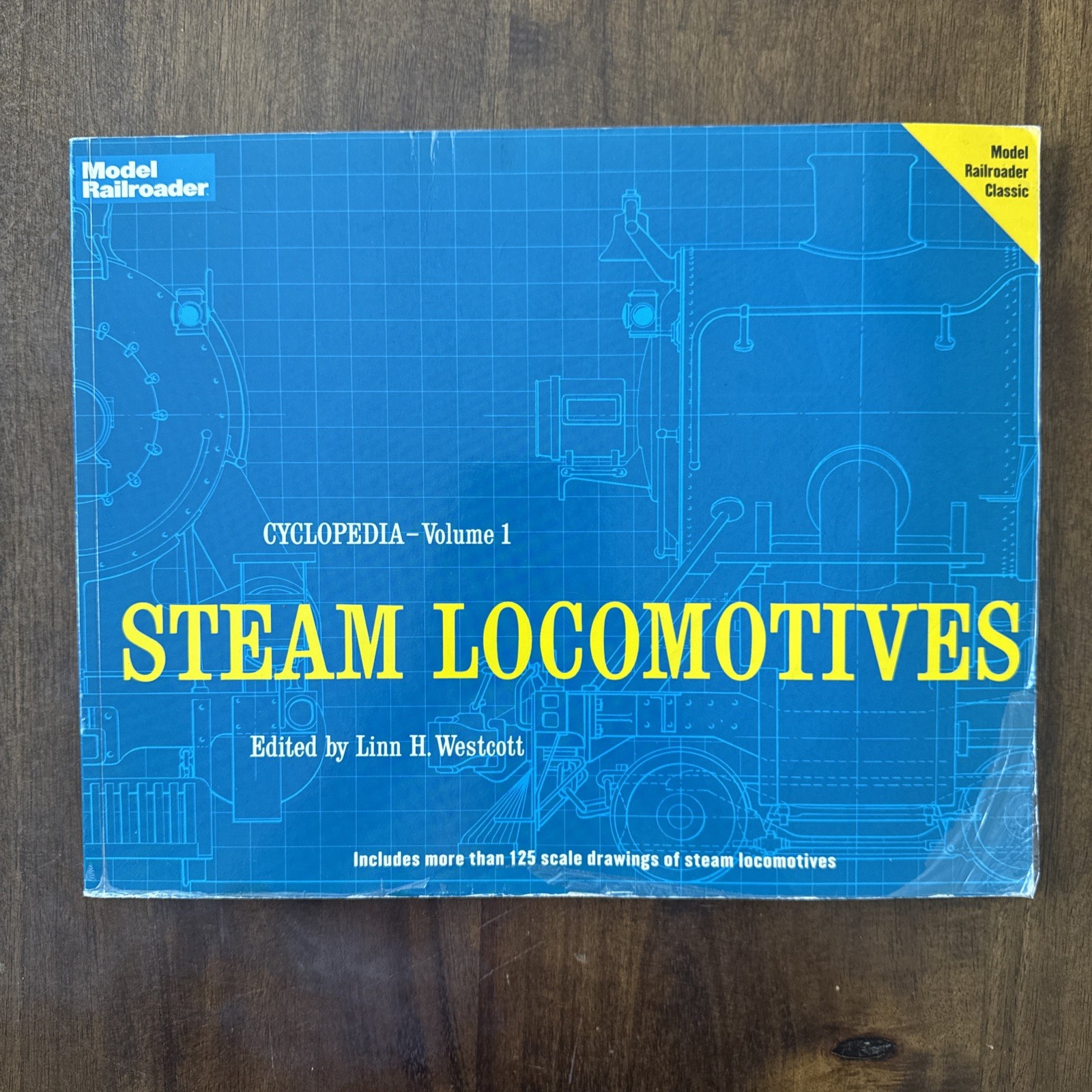 Model Railroader Cyclopedia Volume 1 Steam Locomotives Linn Westcott Paperback