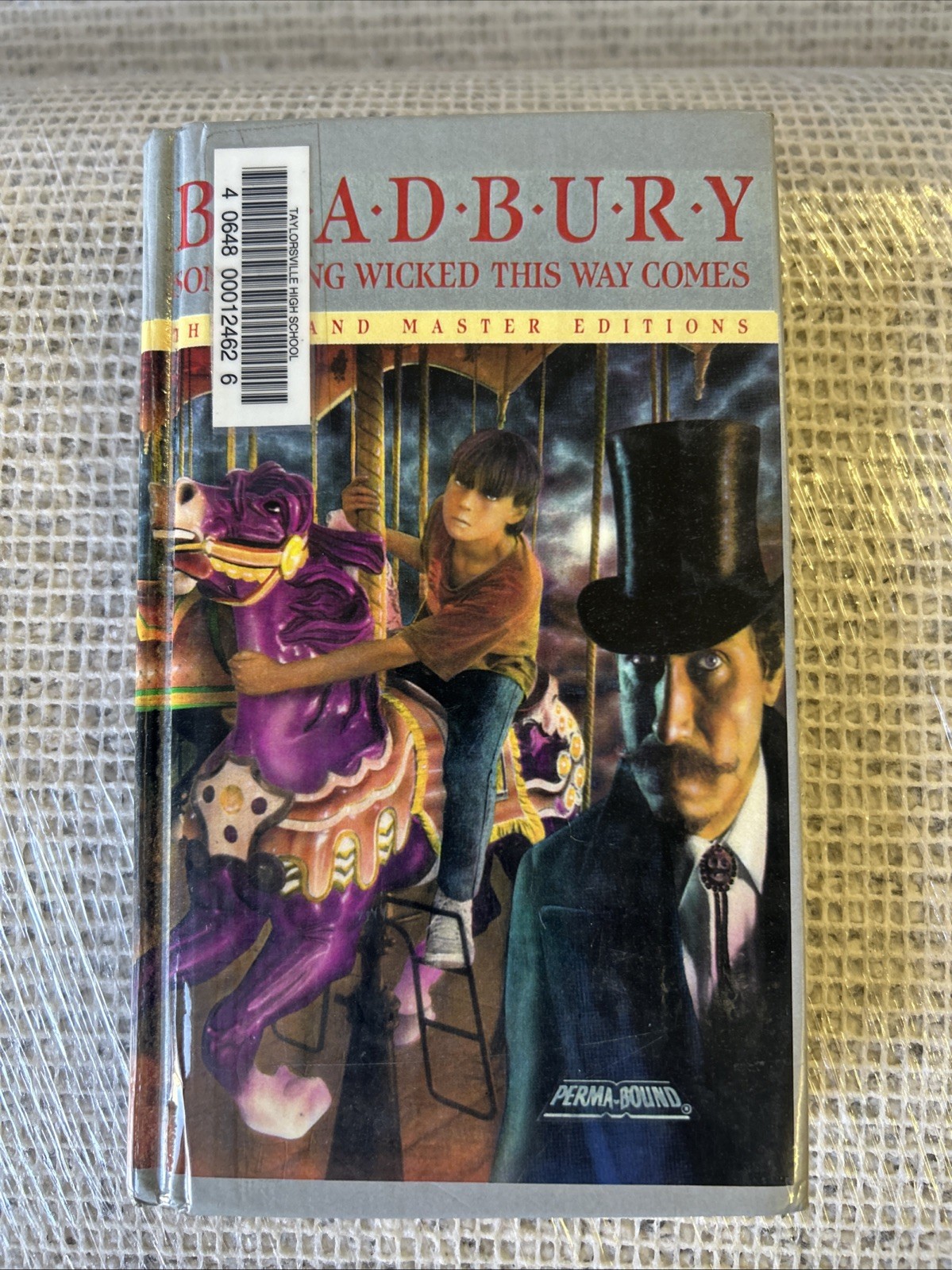 Something Wicked This Way Comes Hardcover Book by Ray D Bradbury