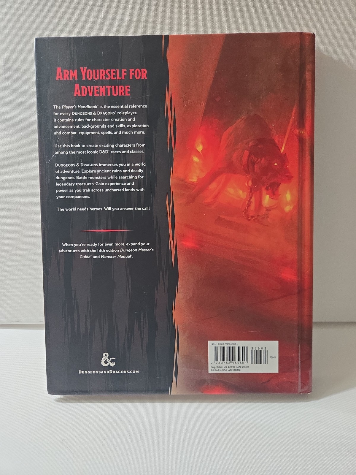 Player’s Handbook (Dungeons & Dragons) by Wizards Rpg Team (2014, Hardcover, 5th