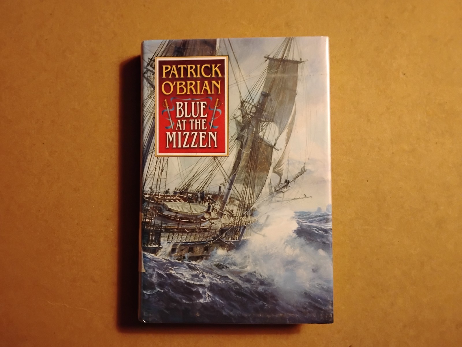 3 Patrick O’Brian Books Hardcover Yellow Admiral – Blue at the Mizzen Commodore
