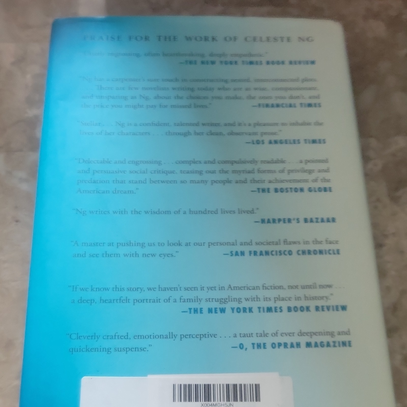 Celeste Ng Our Missing Hearts, Hardcover w/ Dust Jacket, Penguin Press