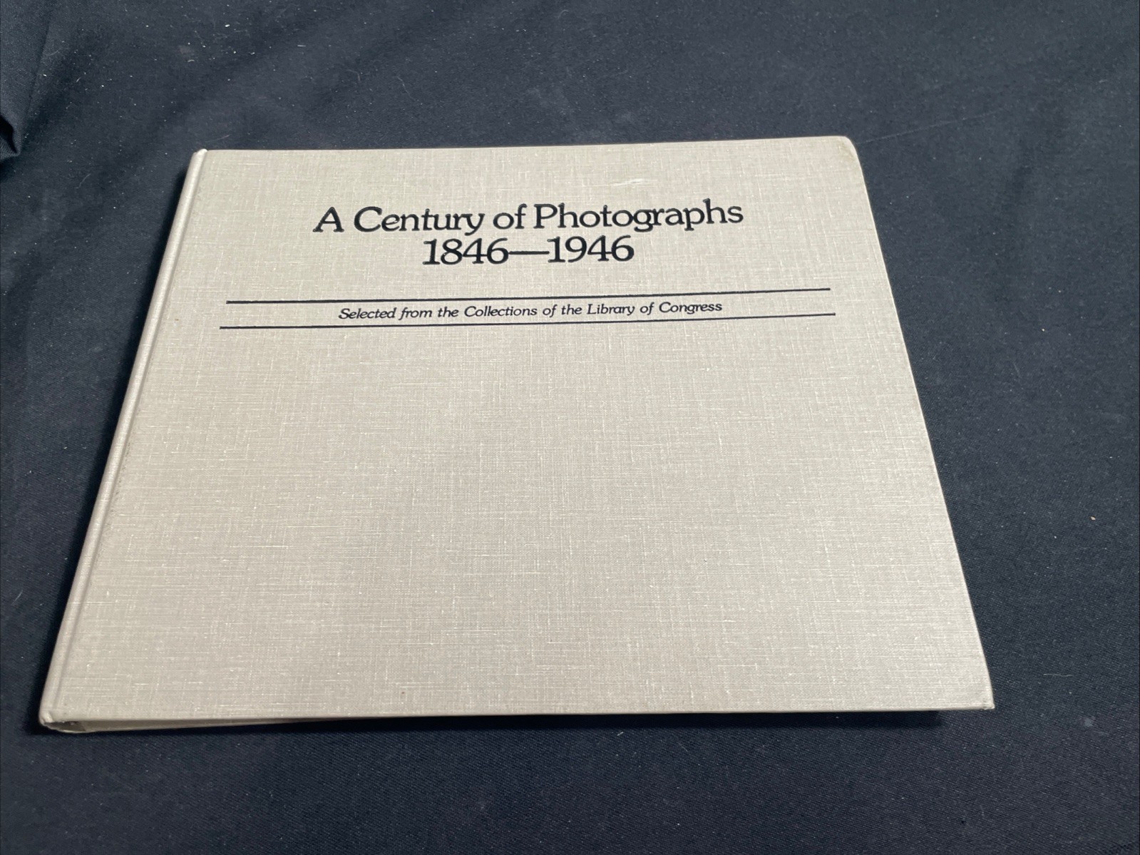 A Century of Photographs 1846-1946 Renata V. Shaw Library of Congress HC 1980