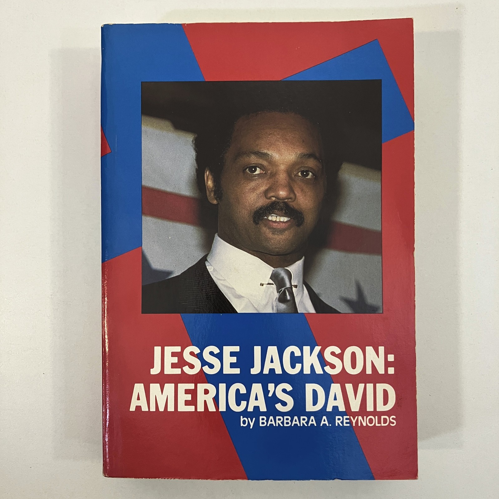 Jesse Jackson America’s David SIGNED Barbara Reynolds VTG 1985 TPB JFJ Associate