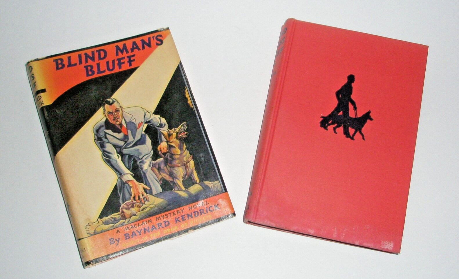 Blind Man’s Bluff Baynard Kendrick 1946 HC BJ Triangle Books