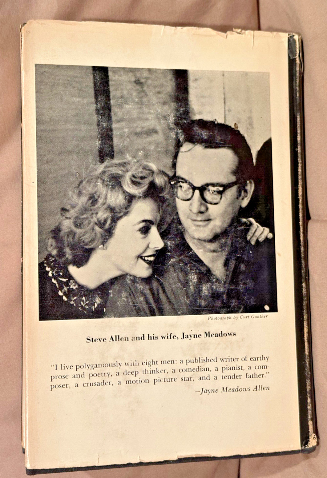 Steve Allen Mark it and Strike it Signed autobiography hard cover book see pics!