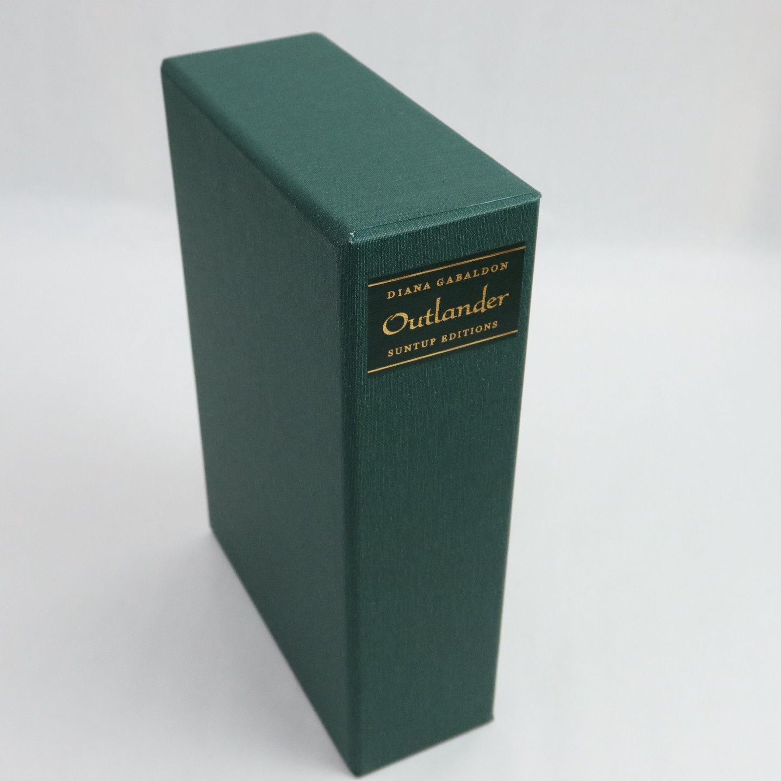 Outlander Diana Gabaldon Classic Edition SIGNED x2 Charles Young Walls Suntup