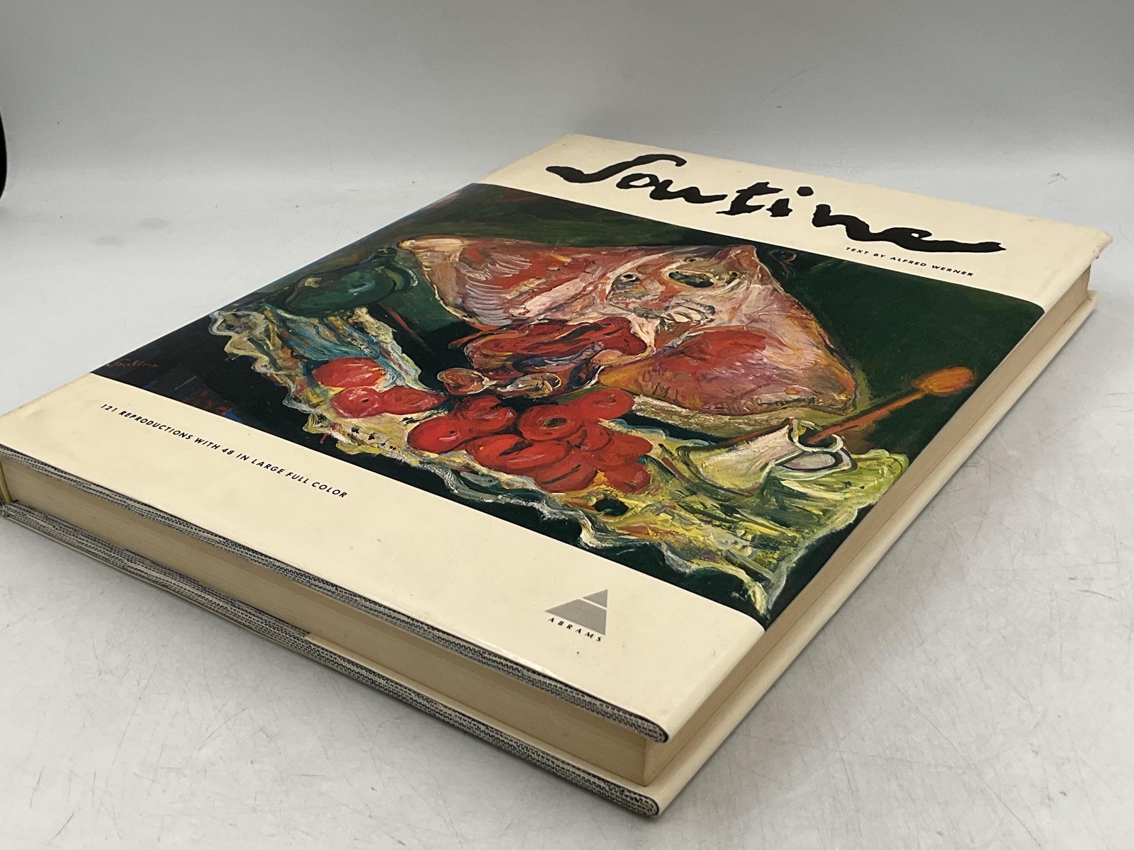 SOUTINE Alfred Werner 1977 Hardcover Harry N Abrams Japan Jacket Illustrated