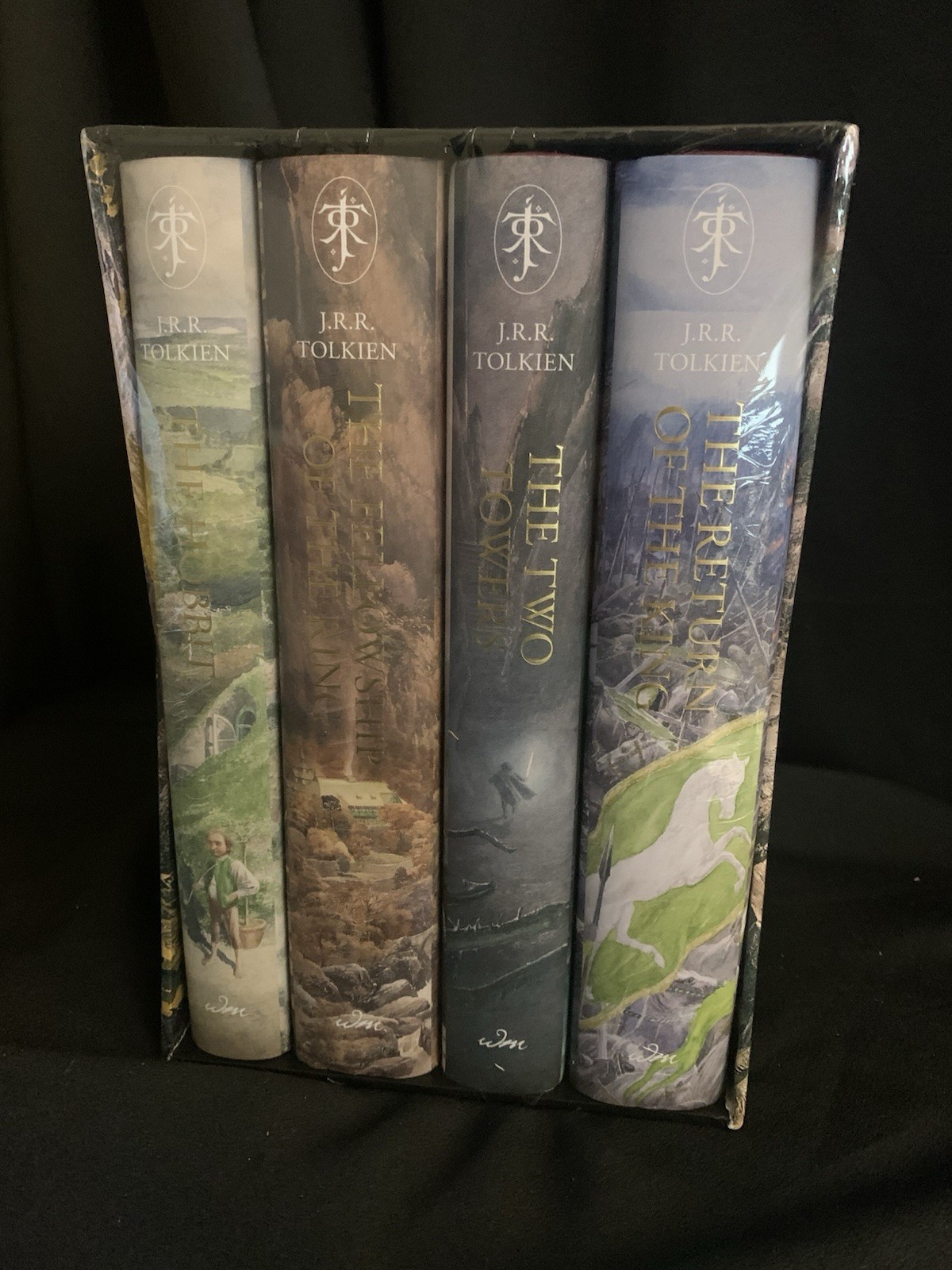 NEW CLEAN FRESH SEALED! Hobbit & Lord of the Rings JRR TOLKIEN Box Set Hardcover