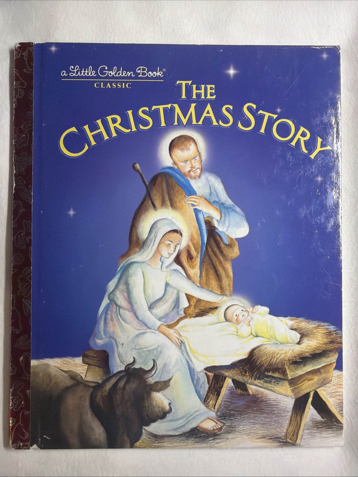 Vintage A Little Golden Classic Book The Christmas Story 2000 #465