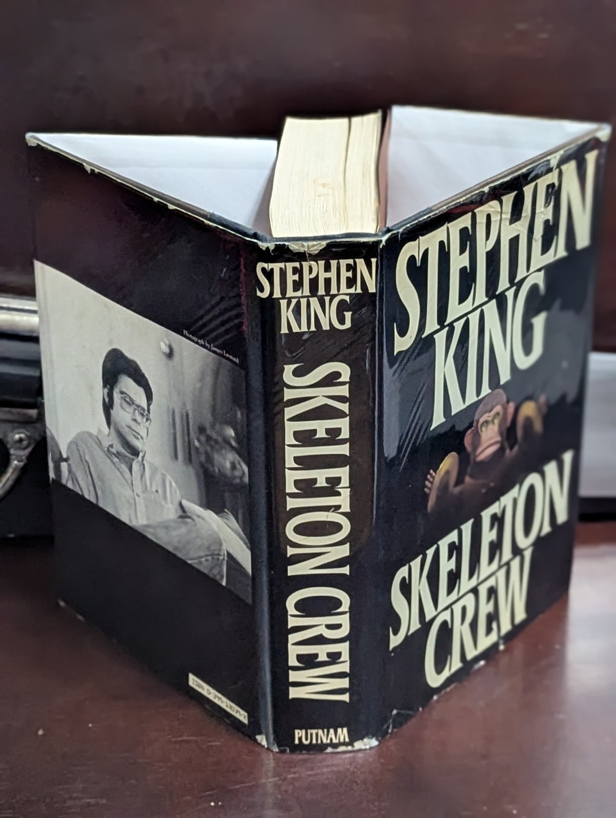 Stephen King Skeleton Crew 1st/1st HCDJ Putnam 1985 Vintage Horror Mylar