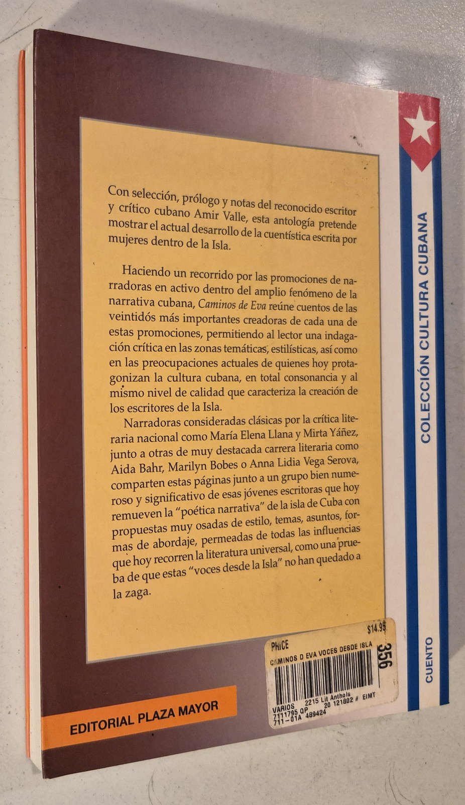 Caminos de Eva: Voces desde la isla, cuentistas cubanas de hoy (Spanish Edition)