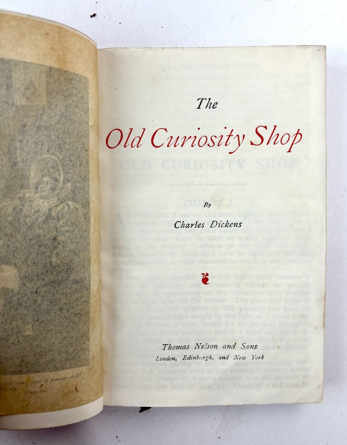 The Works of Charles Dickens Vol. IV The Old Curiosity Shop (New Century) 1899