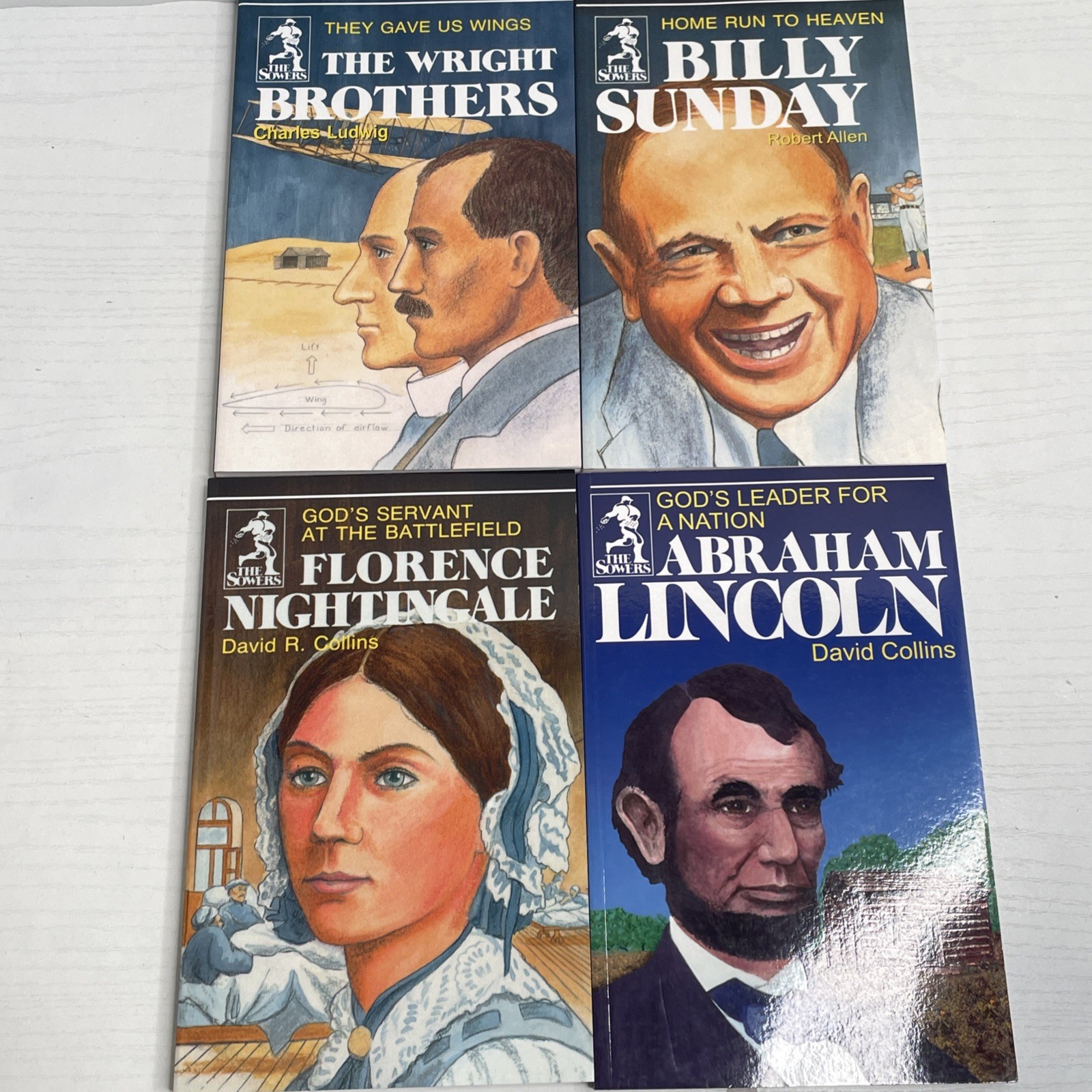 Home School The Sowers Paperback Biography History Books Homeschool Lot of 18