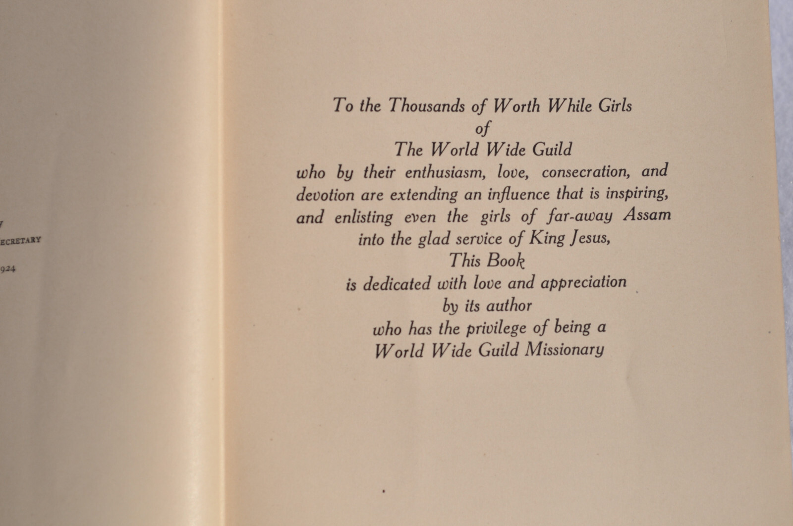 Through Judy’s Eyes; E. Elizabeth Vickland; Judson Press 1924-Christian Missions