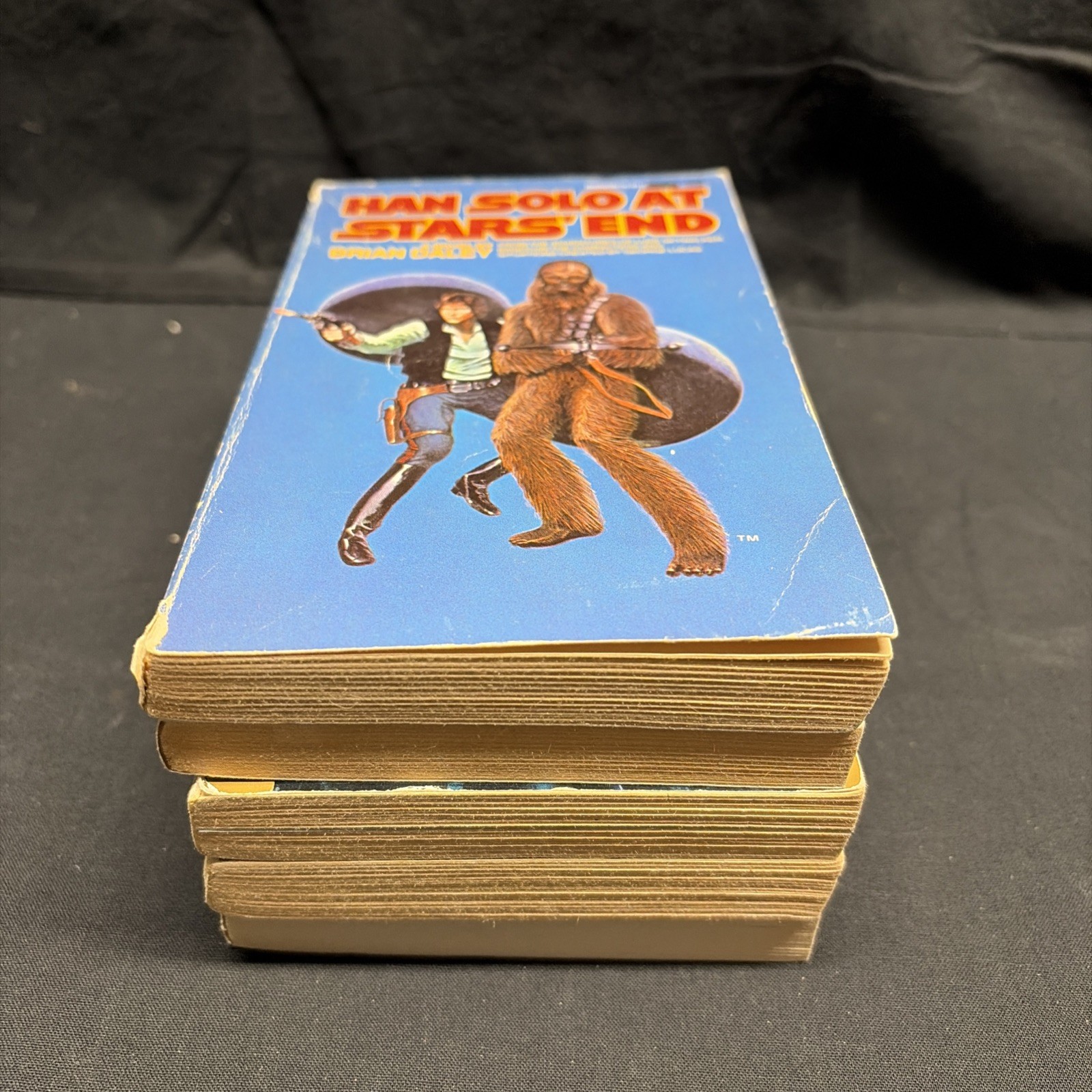 5 Vintage Star Wars Han Solo Papperback lot- Brian Daley, George Lucas