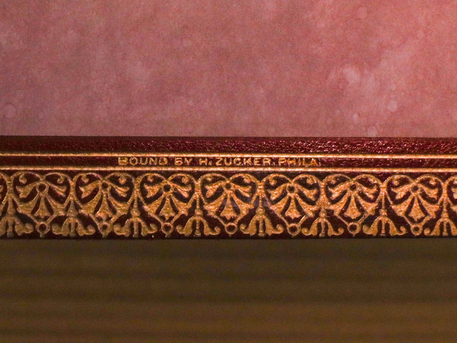 [SH13] 1899 Fine Leather Binding by Zucker Gilt. Keats Poetical Works & Letters