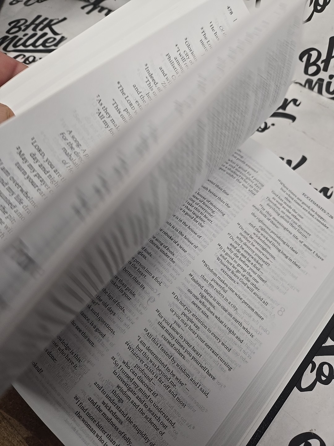 NIV Holy Bible 2011 Black Zondervan 8.75” X 5.5” -American Bible Society