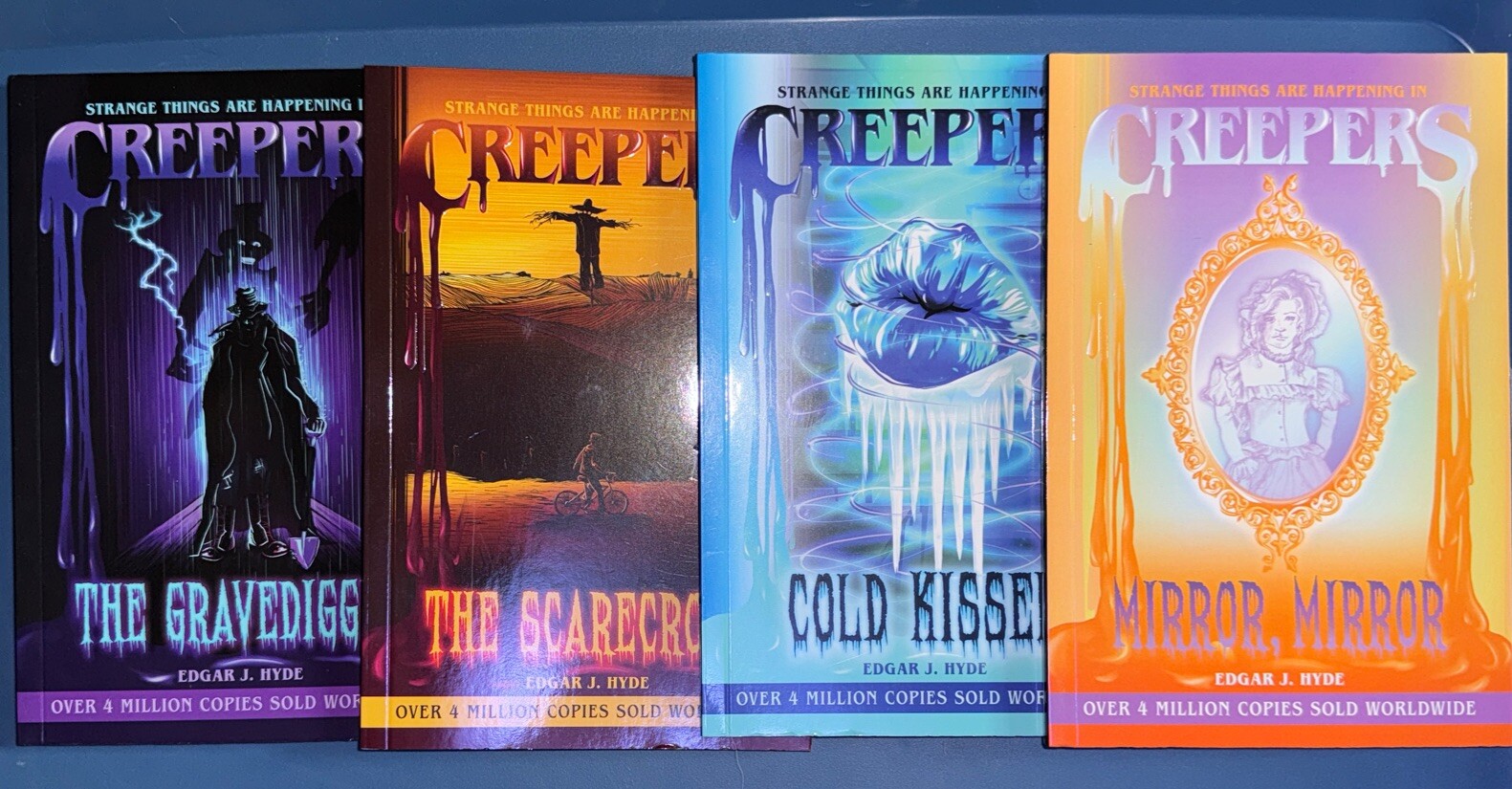 Strange Things Are Happening In Creepers Book Lot #6, 7, 8 & 10 By Edgar J. Hyde