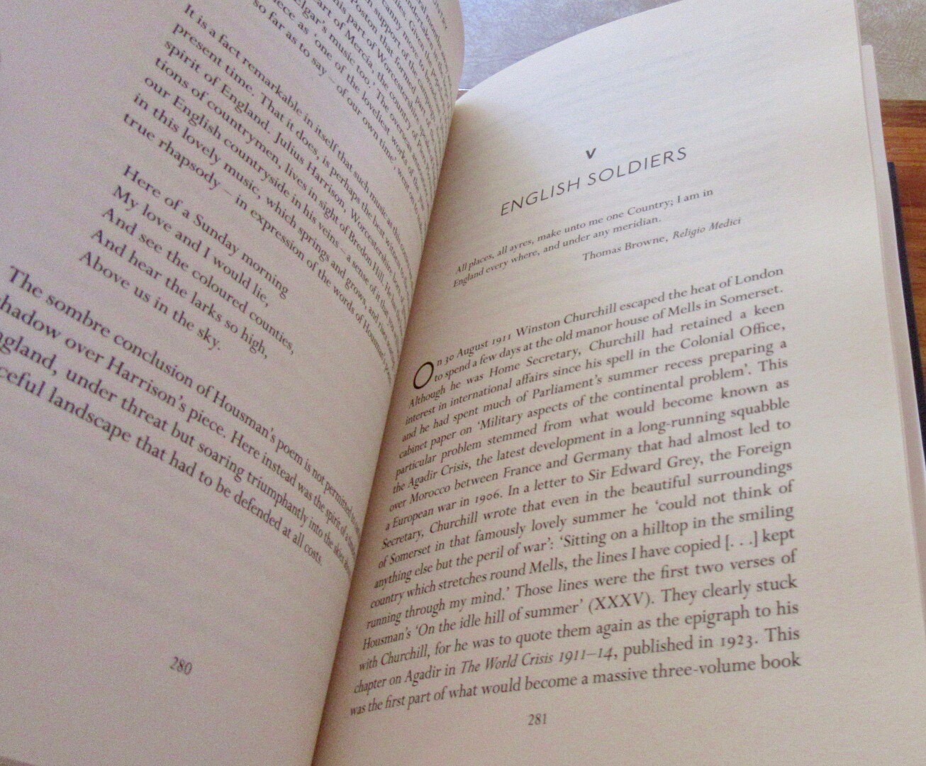Housman Country: Into the Heart of England ~ Peter Parker. 1st HbDj HERE in MELB