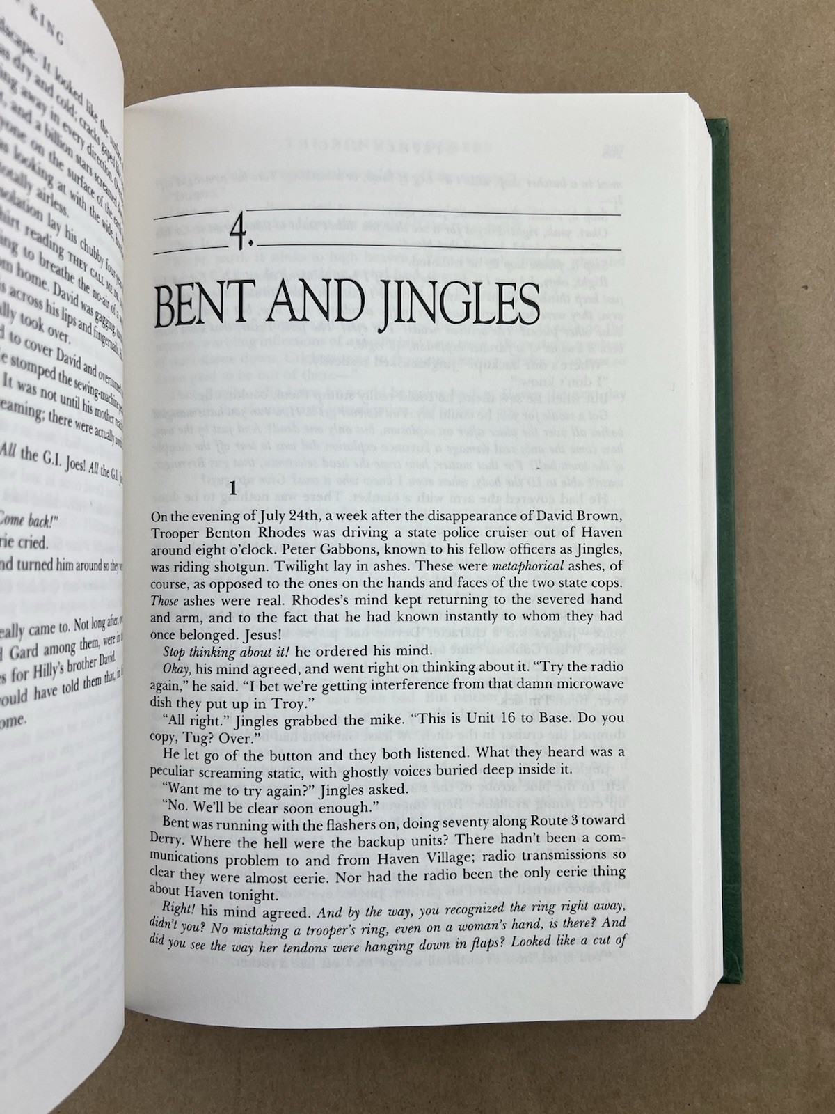Tommyknockers; Stephen King, GP Putnam, 1987, First Edition, First Printing HCDJ