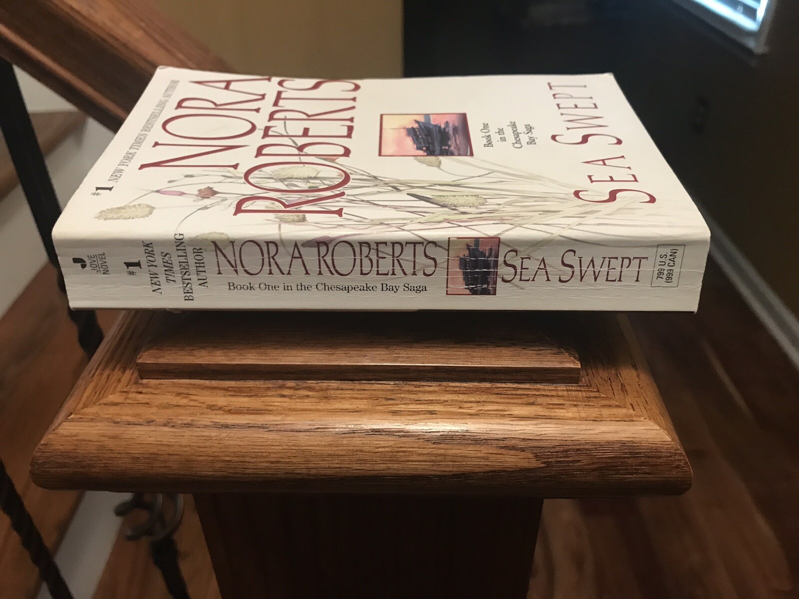 1998 “Sea Swept” Book by Nora Roberts – Used, 342 Pages, Paperback