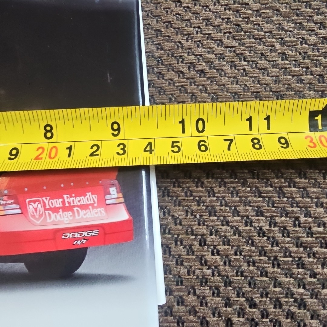 Dodge Returns to NASCAR 11.25 X 9.25″ + 1/64 Bill Elliott Nascar