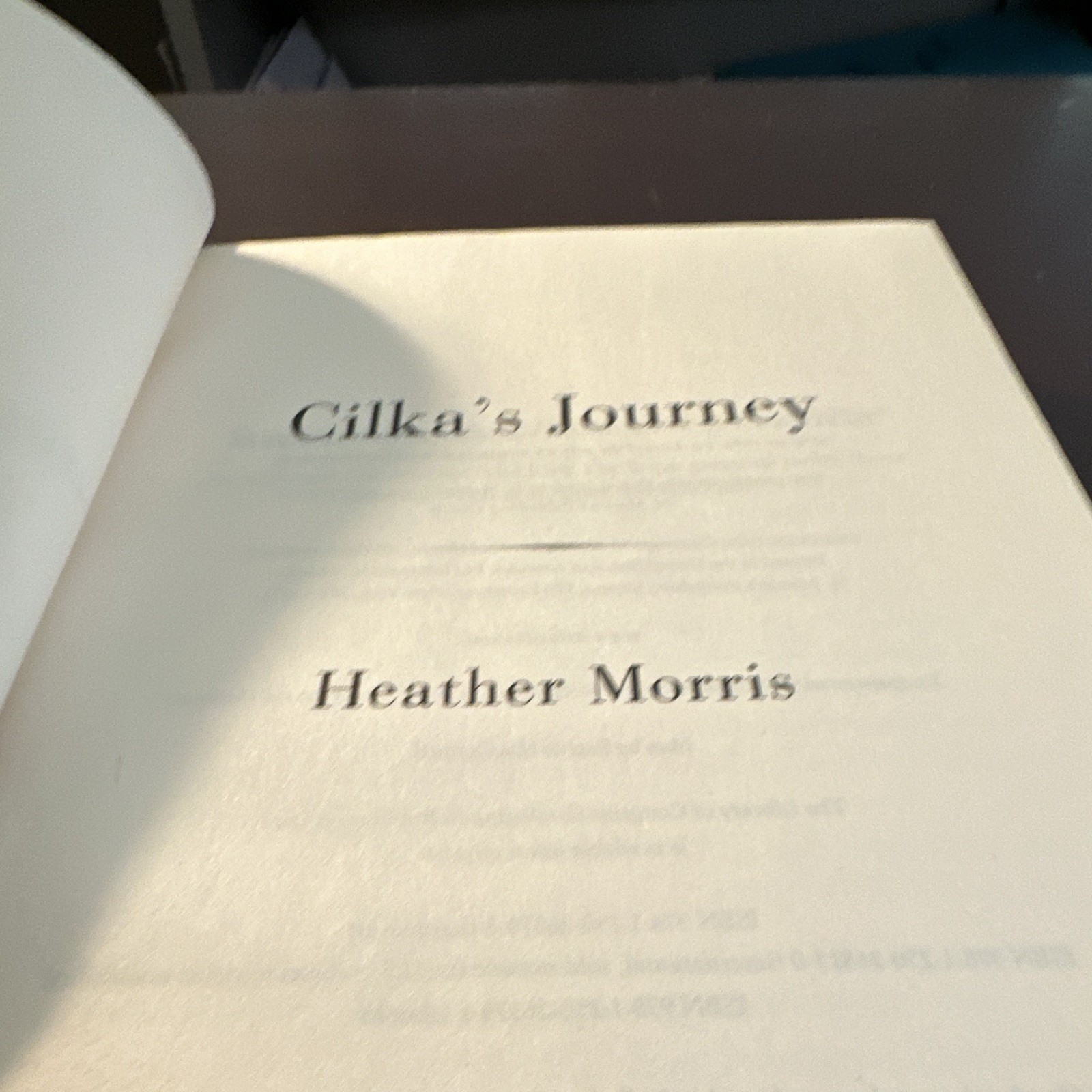 Heather Morris Cilka’s Journey 2019 HC Tattooist of Auschwitz DJ