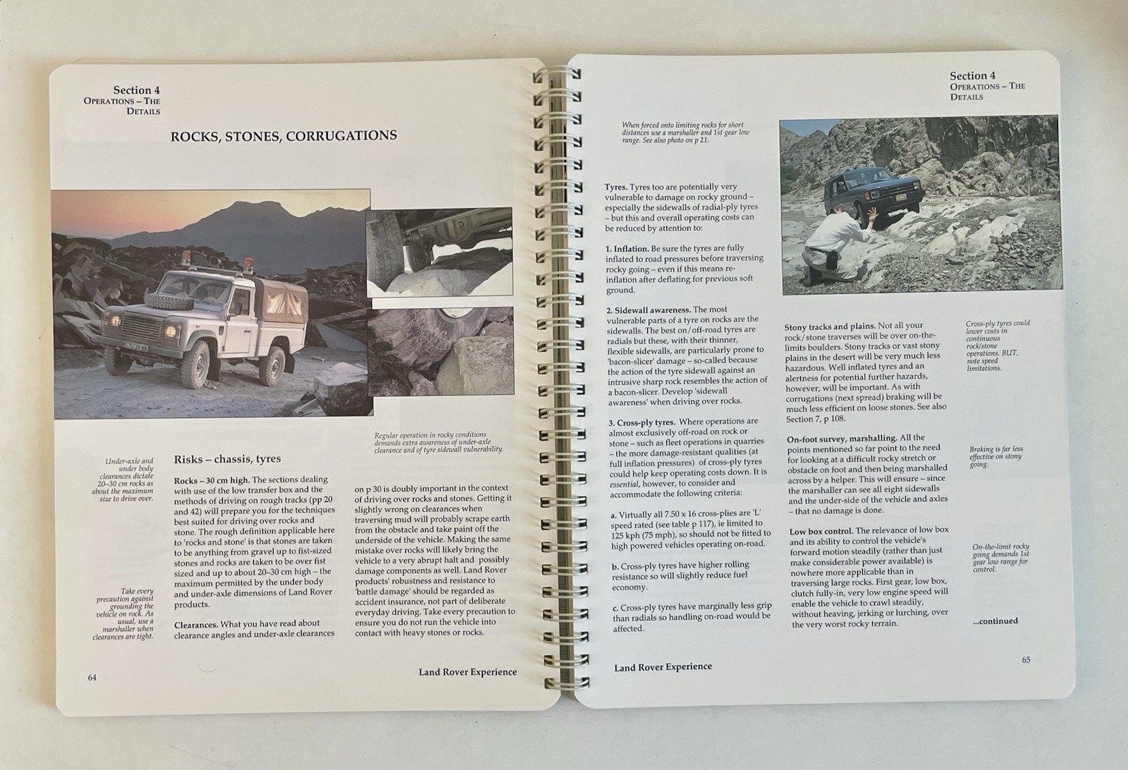 THE LAND ROVER EXPERIENCE A User’s Guide To Four-Wheel Driving Tom Shepard 1993