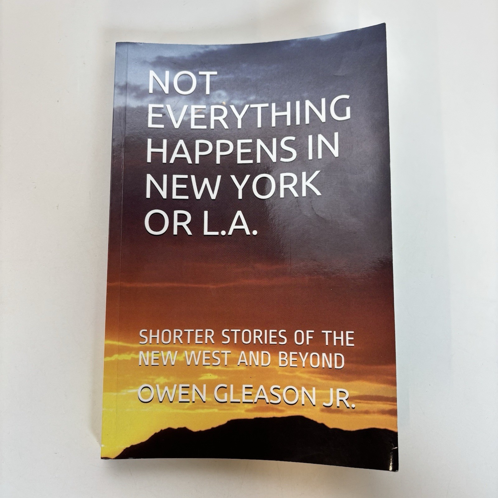 Not Everything Happens in New York or L.A. SIGNED by Owen Gleason Jr. TPB 1G