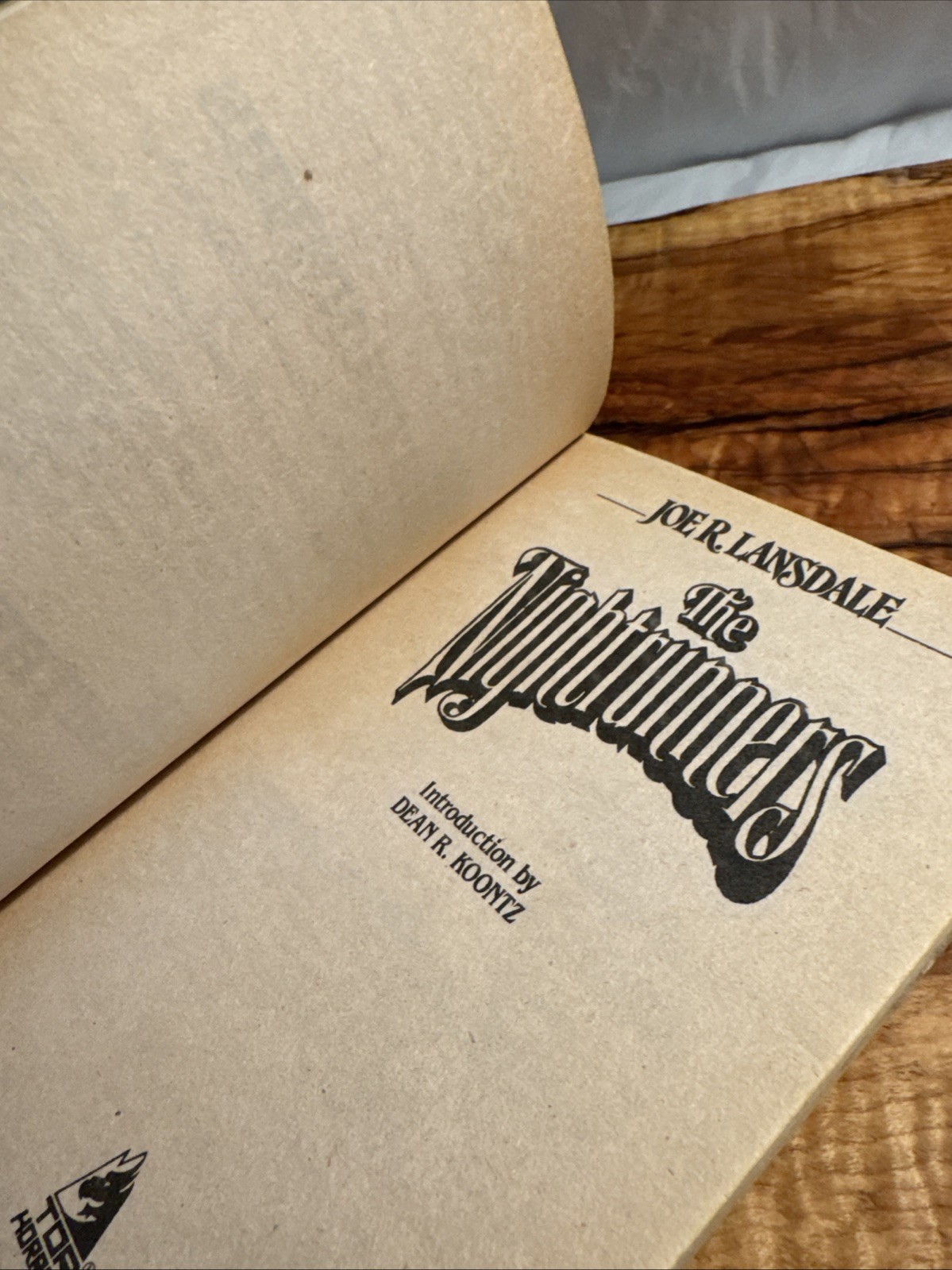 The Nightrunners by Joe R. Lansdale PB 1987 Pre-Owned
