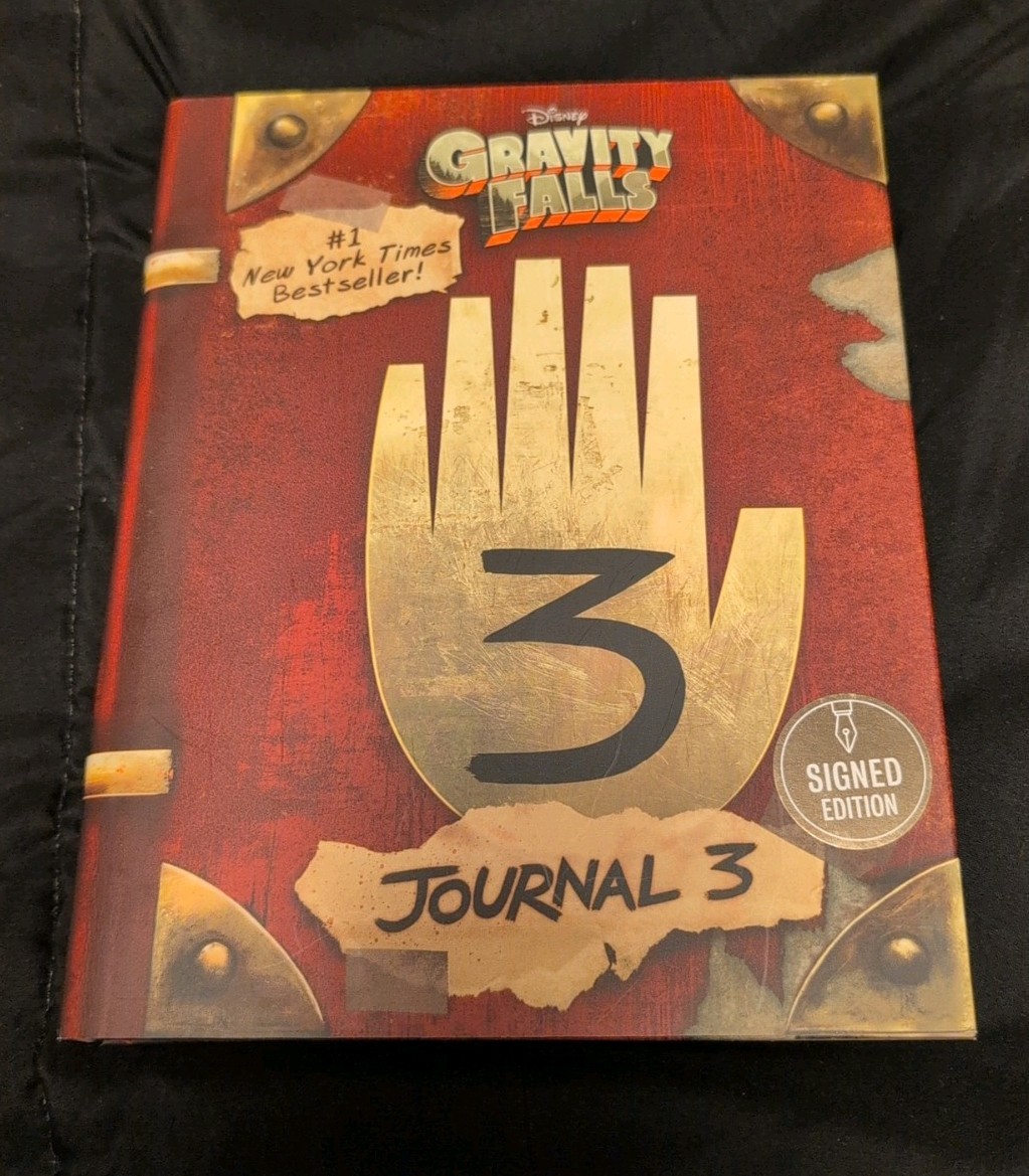Gravity Falls Journal 3 Signed Alex Hirsch JSA Authenticated