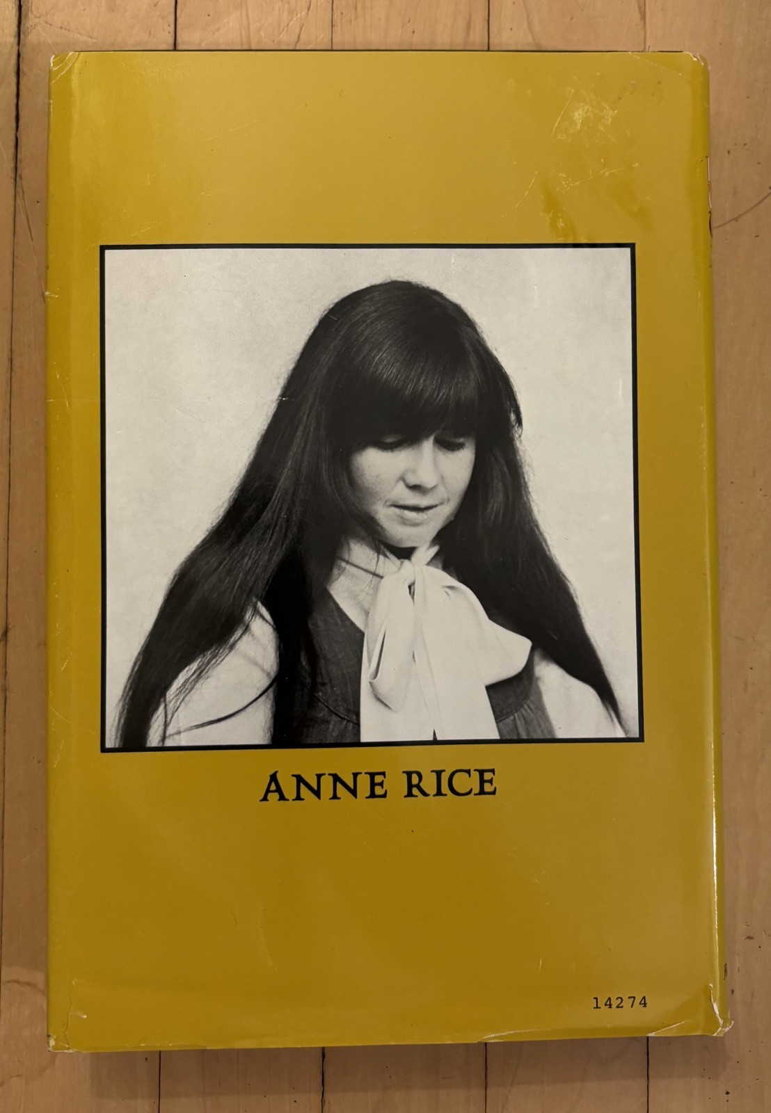 INTERVIEW WITH THE VAMPIRE Anne Rice 1976 Book Club Edition Hardcover DJ VG+/VG+