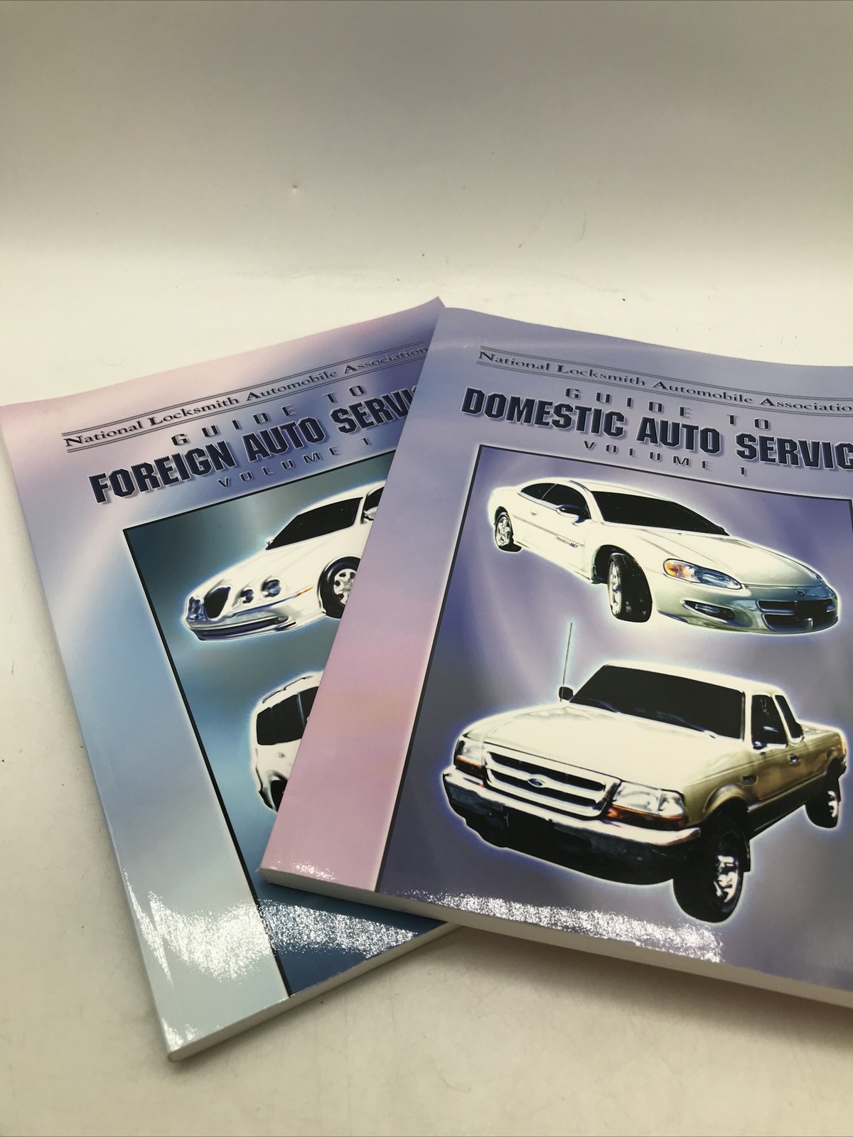 2 Volume Set National Locksmith Guide To Domestic & Foreign Auto Service 2002