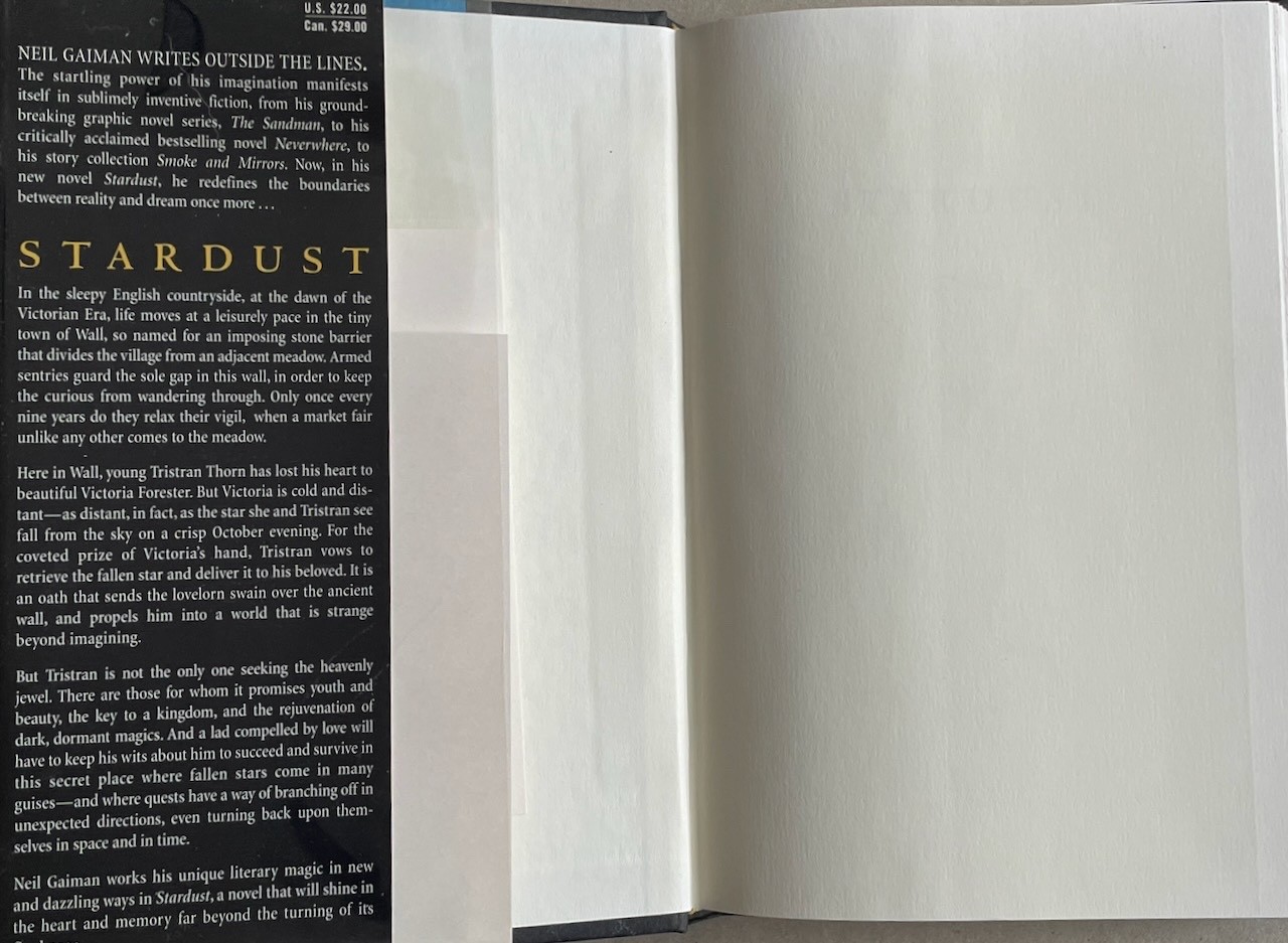 Neil Gaiman – First edition/first printings HC – lot of 6