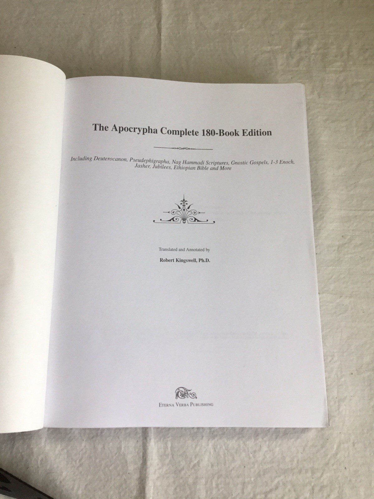 The Complete Apocrypha and Nag Hammadi Libraries, Hand Bound in Suede, Gnostic