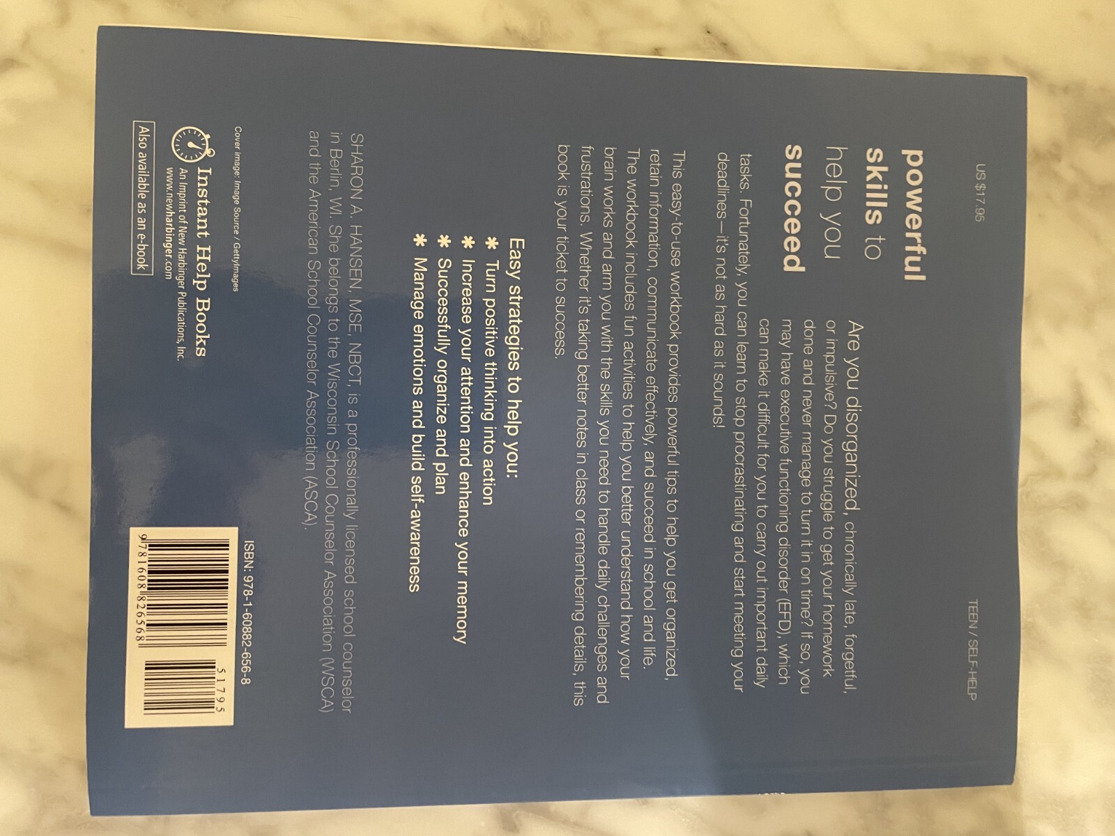Executive Functioning Workbook for Teens – USED