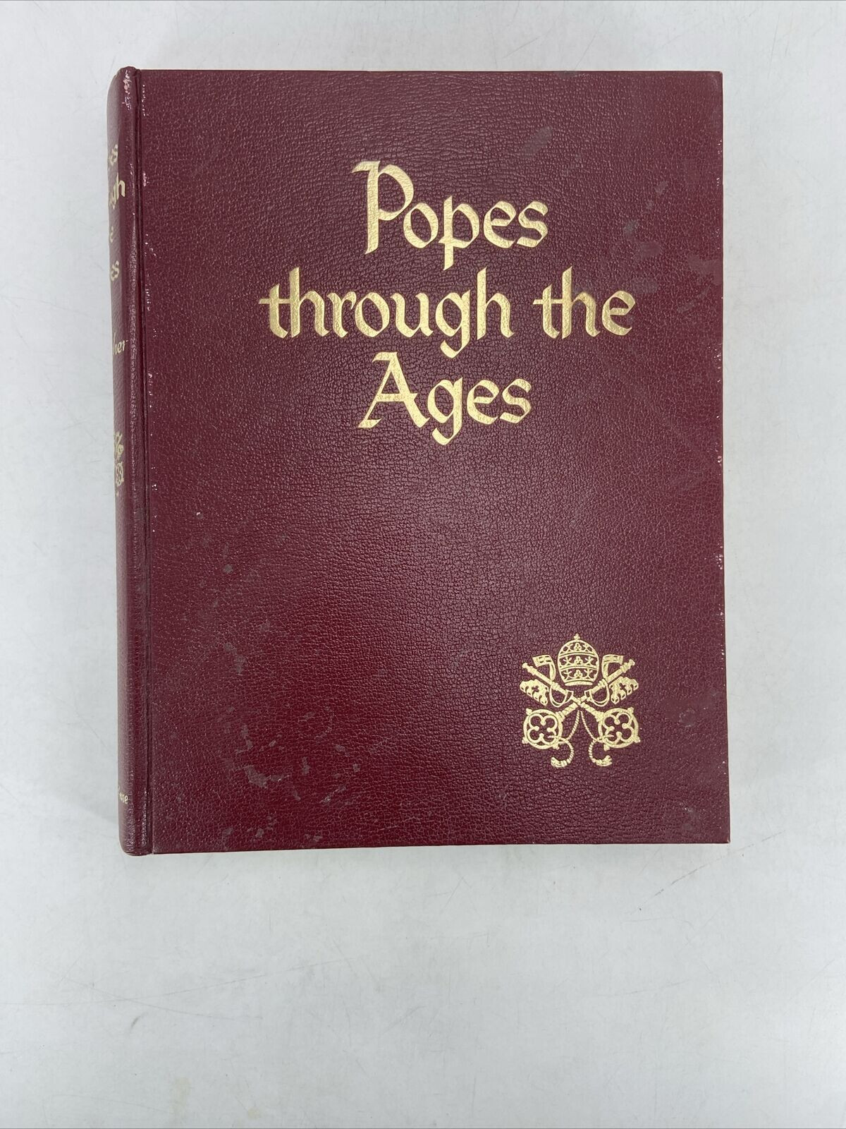 POPES THROUGH THE AGES, BRUSHER S.J.. 1980 3rd Ed, NEW 536 PAGES / FREE SHIPPING