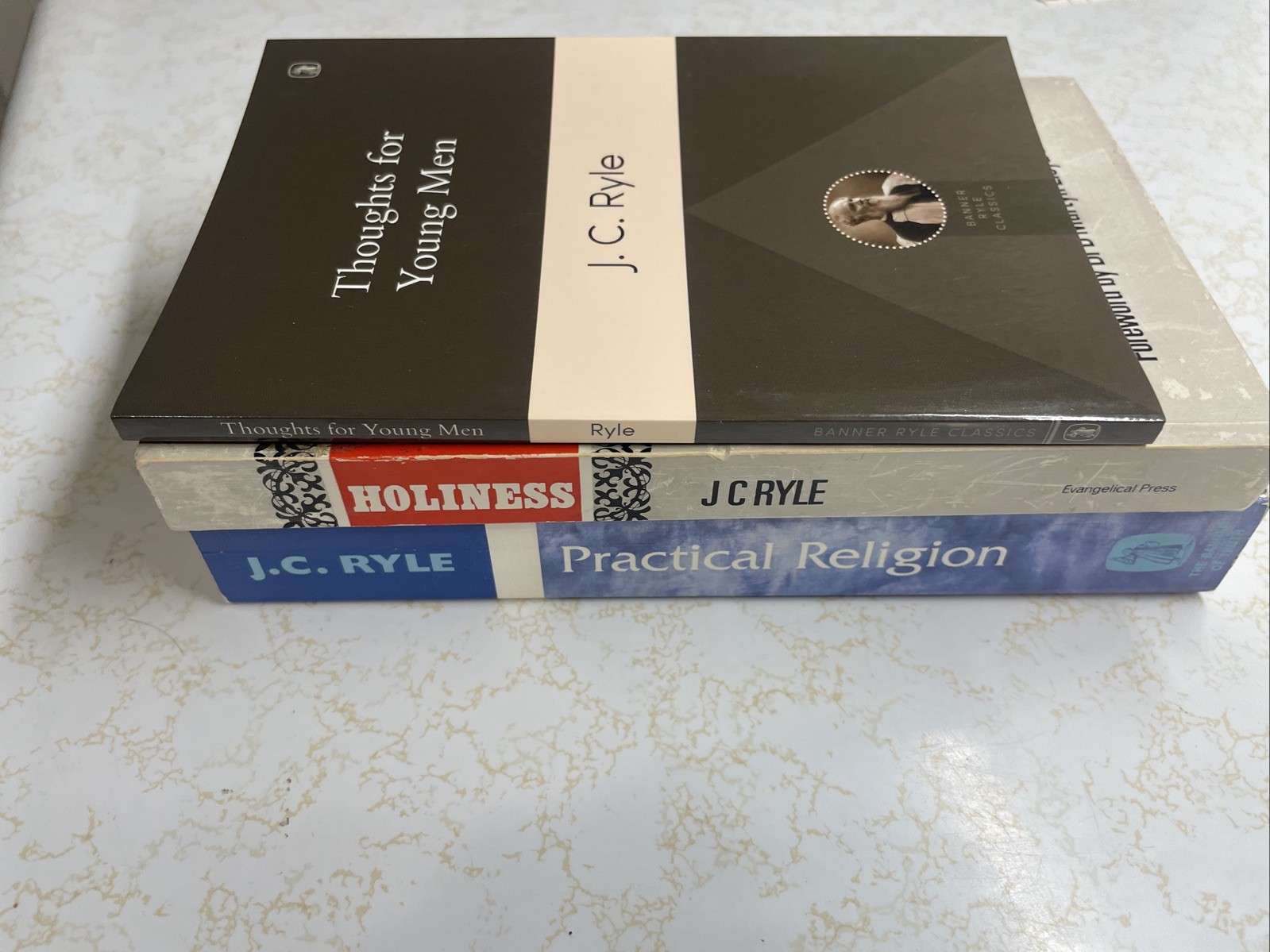 J. C. Ryle: 3 Book Bundle: Holiness, Practical Religion, Thoughts For Young Men