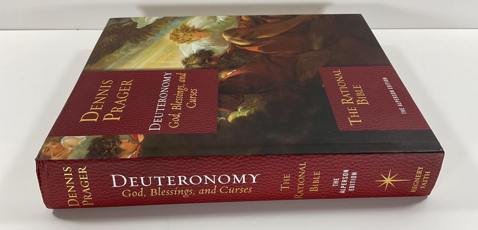 Deuteronomy The Rational Bible by Dennis Prager Alperson Edition Hardcover