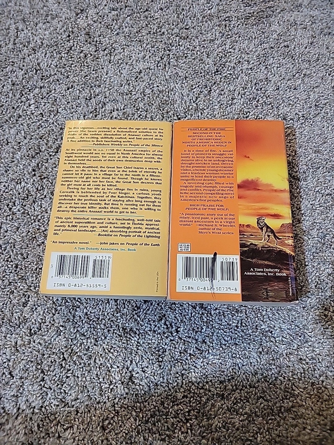 People of the Fire & Silence North America’s Past W Michael Kathleen O’Neal Gear