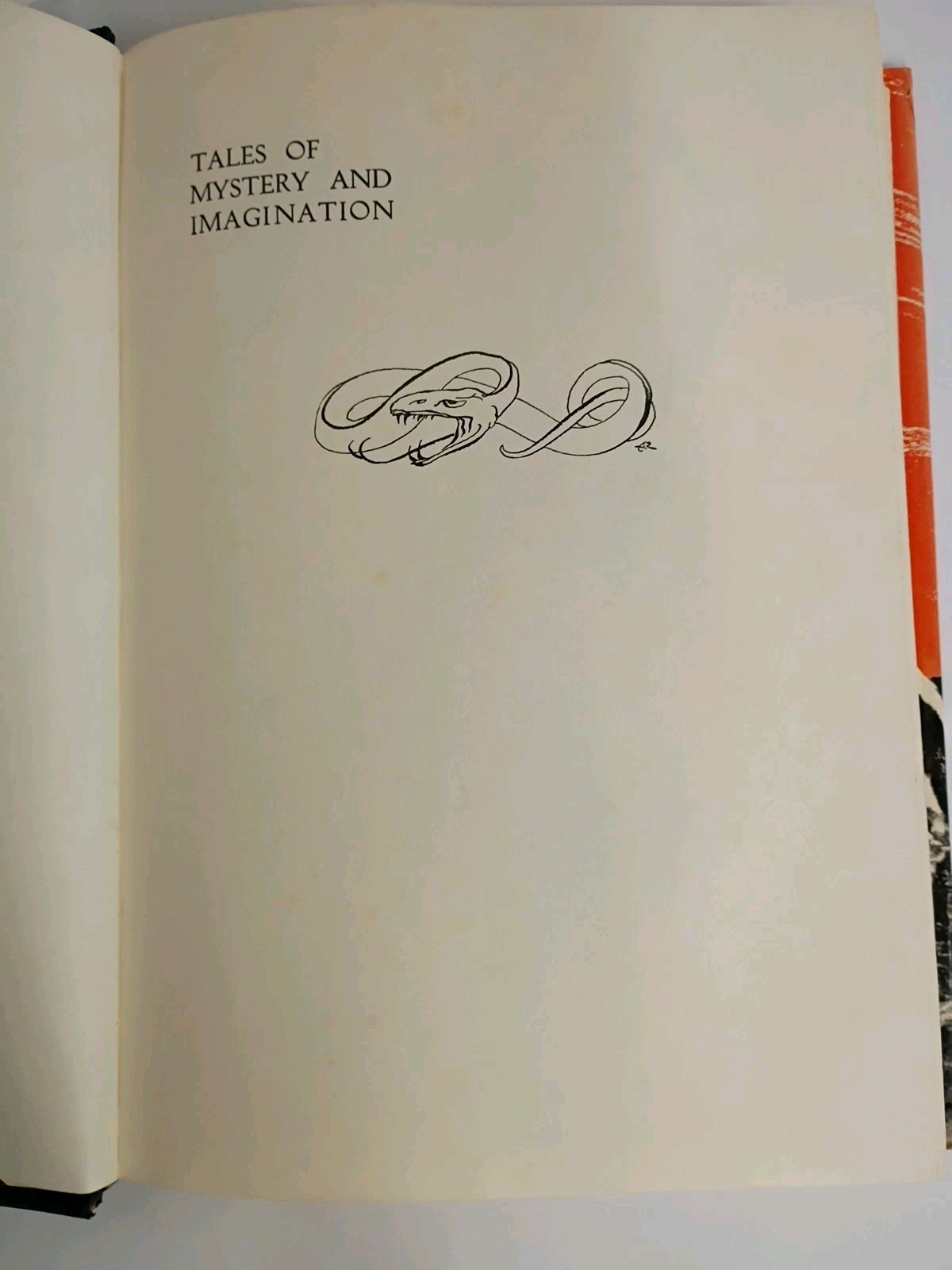 Vintage 1935 “POE’S TALES OF MYSTERY & IMAGINATION” 317-Page Hardcover