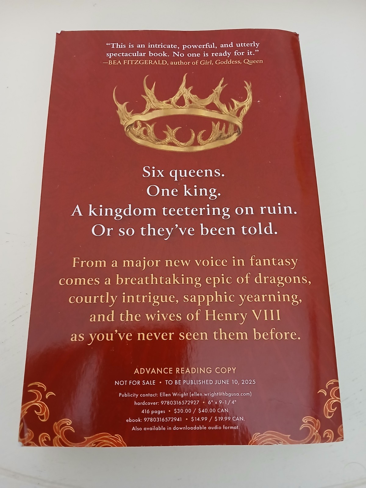 Six Wild Crowns by Holly Race (2026, Trade Paperback)