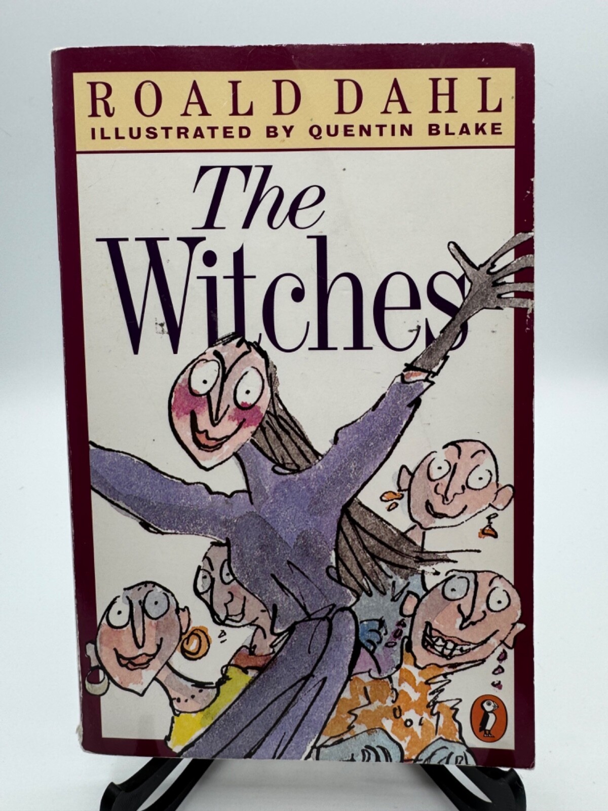 The Witches by Roald Dahl Paperback Book 1998 Reissue Edition