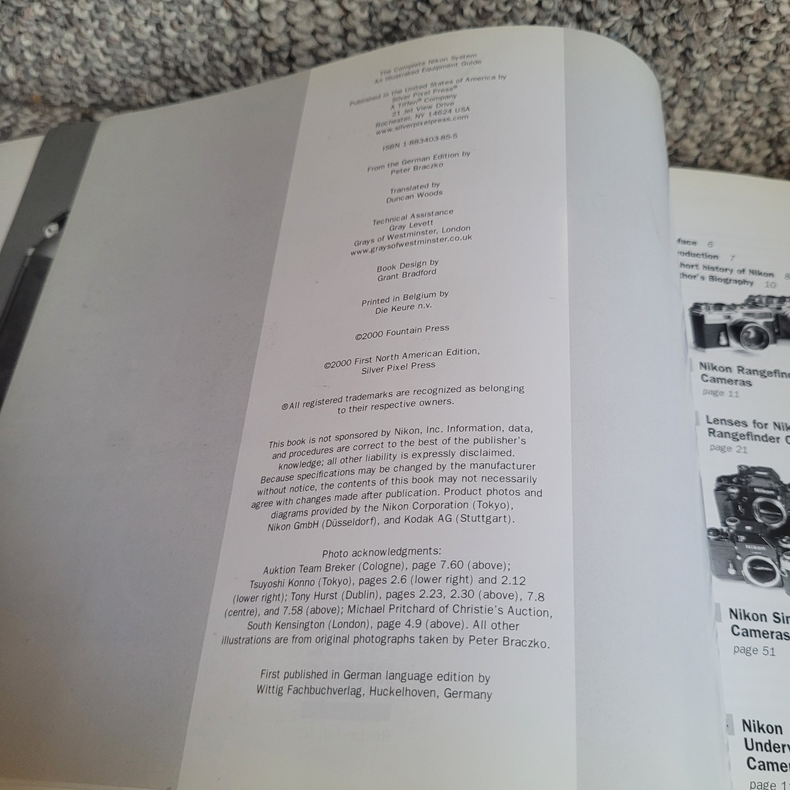 The COMPLETE NIKON SYSTEM Illustrated Equipment Guide by Peter Braczko