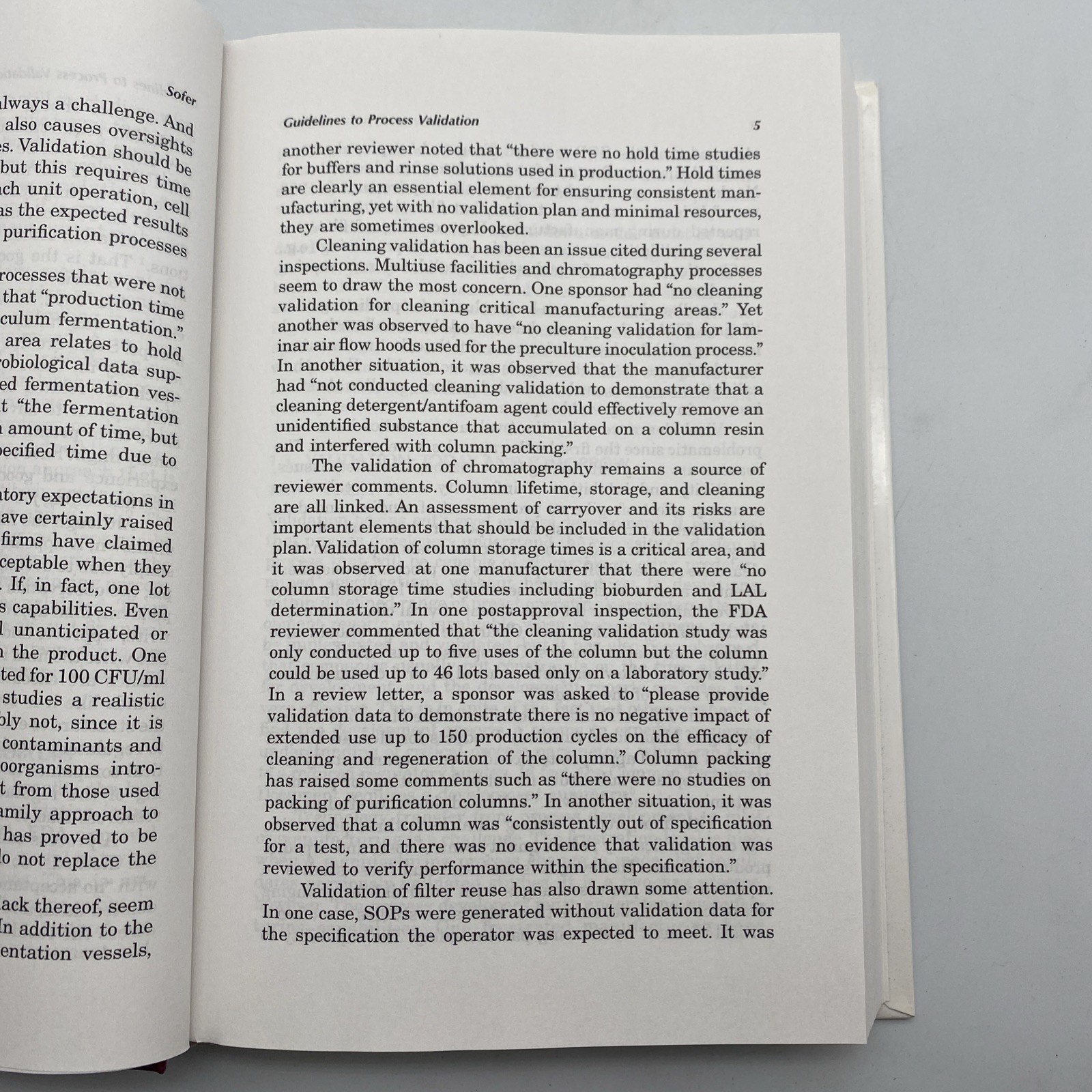 Process Validation in Manufacturing of Biopharmaceuticals by Gail K Sofer Book