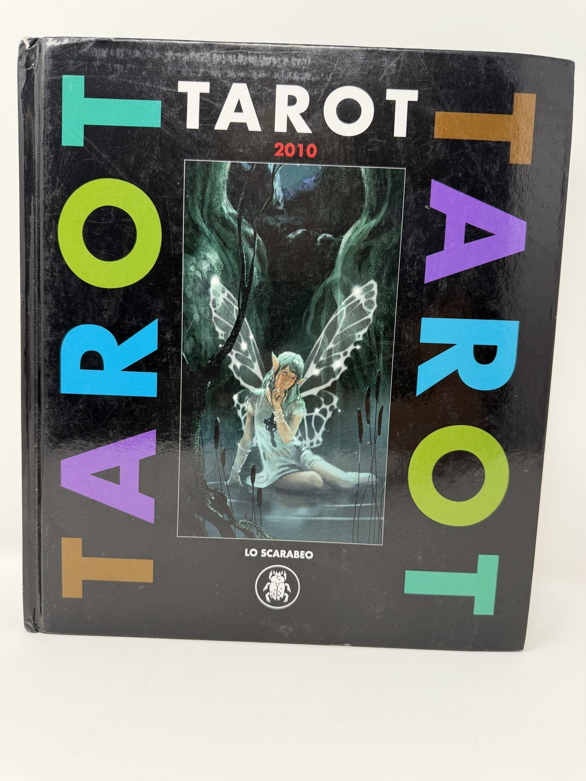 TAROT 2010 Lo Scarabeo Hardcover Book Illustrated Multilingual Index